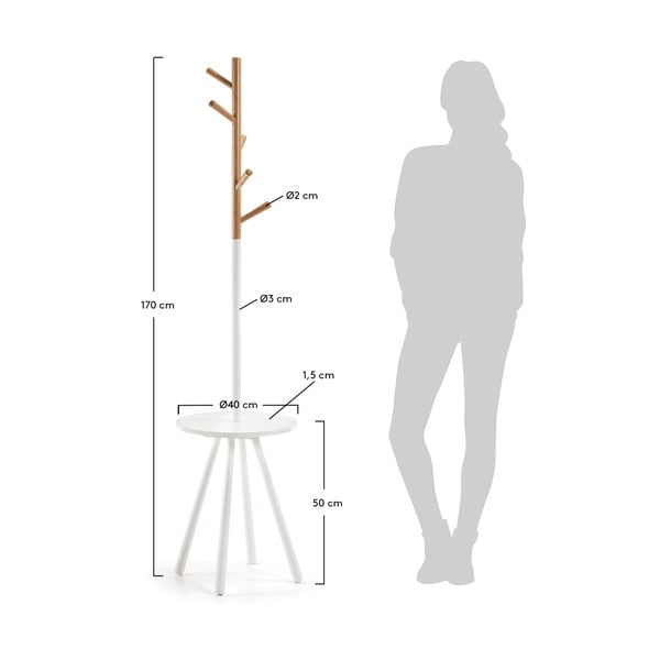 Bren fehér fogas - Kave Home-image-3