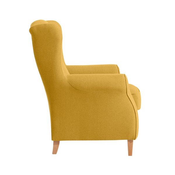 Lorris Yellow sárga füles fotel - Max Winzer-image-3
