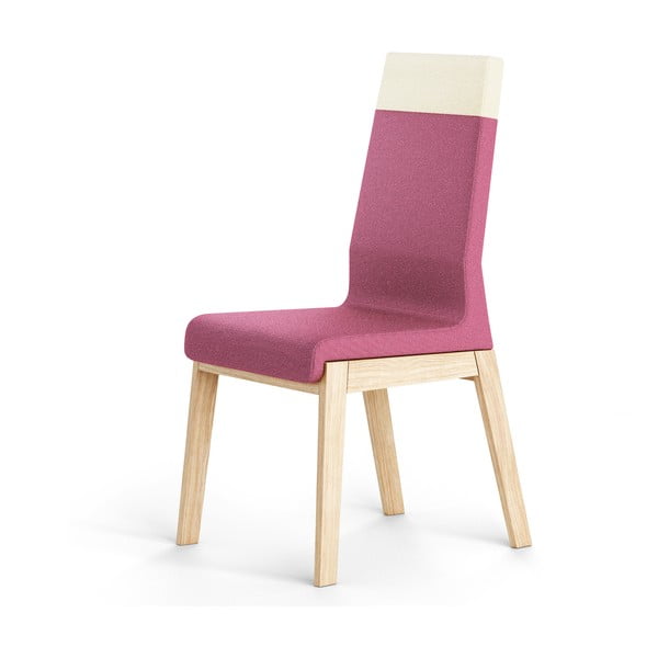 Kyla Two rózsaszín tölgyfa szék - Absynth