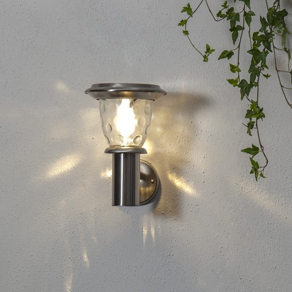 Pireus kültéri fali napelemes LED lámpa, magasság 27 cm - Star Trading
