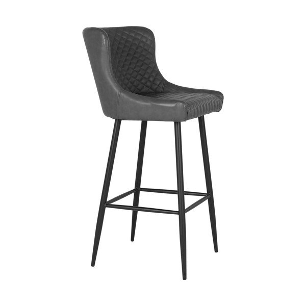 Sötétszürke bárszék 105 cm Dallas – House Nordic-image-1