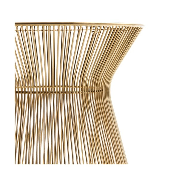 Kerek tárolóasztal üveg asztallappal ø 40 cm Jolene – Kave Home-image-3