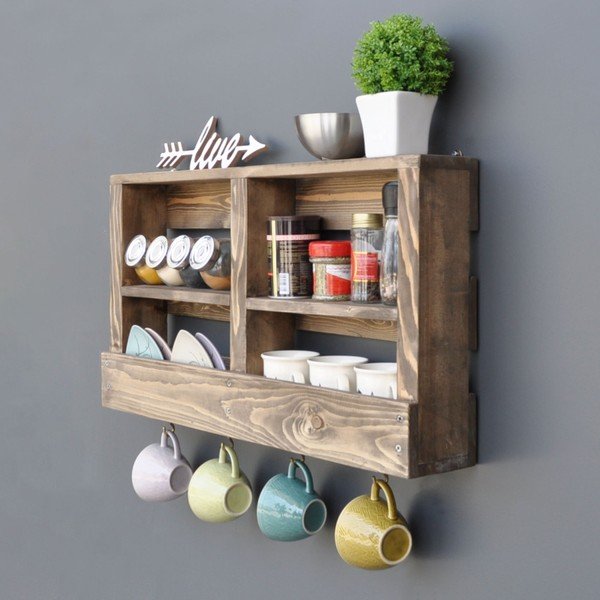 Ayako fali polc fogasokkal-image-3