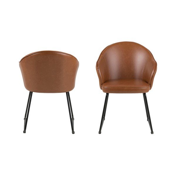 Mitzie Vintage barna fotel - Actona-image-4