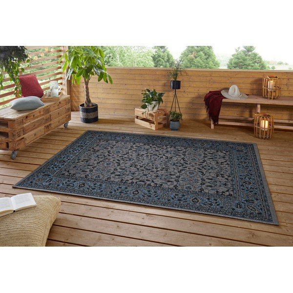 Konya sötétkék kültéri szőnyeg, 200 x 290 cm - NORTHRUGS-image-2