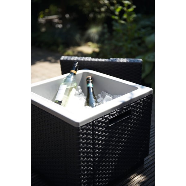 Kerti asztal jégtartóval 42x42 cm – Keter-image-1