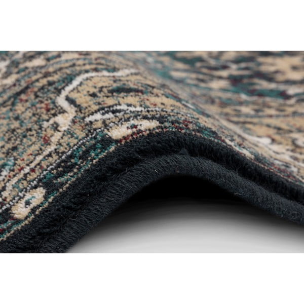 Sötétzöld gyapjú szőnyeg 200x300 cm Ava – Agnella-image-2