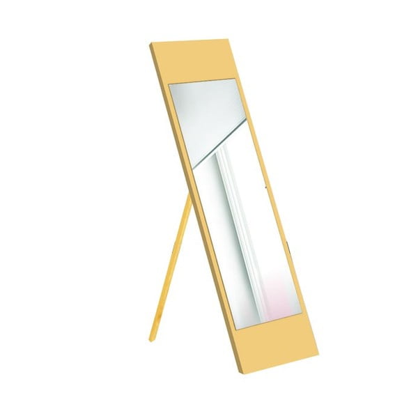 Concept álló tükör sárga kerettel, 35 x 140 cm - Oyo Concept