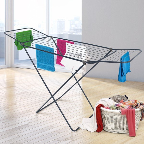 Fekete-antracitszürke ruhaszárító 15 m – Orion-image-1