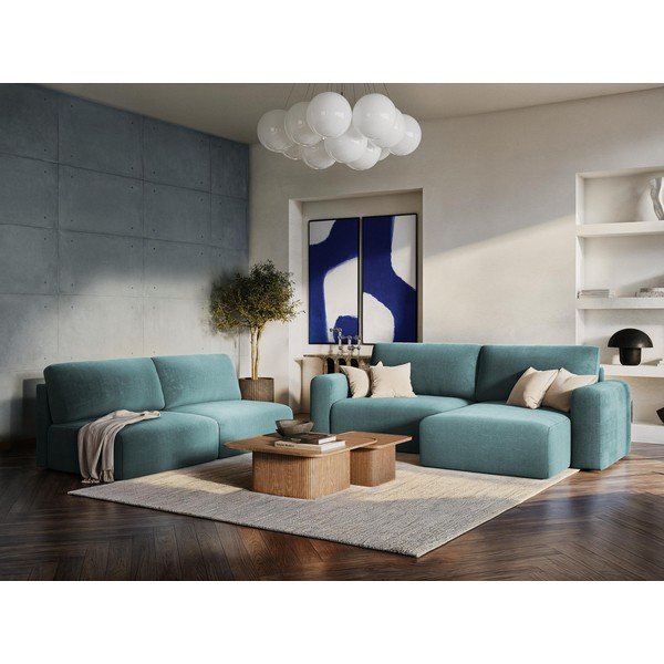 Terrakotta színű zsenília lábtartó Kona – Makamii-image-1