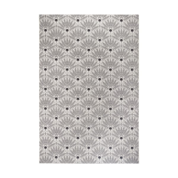 Amsterdam fekete-szürke kültéri szőnyeg, 120x170 cm - Ragami
