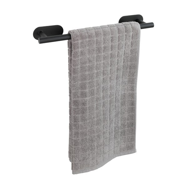 Wenko Orea Turbo-Loc® fekete matt rozsdamentes acél törölközőtartó - Wenko-image-1