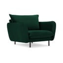 Sötétzöld bársony fotel Vienna – Cosmopolitan Design