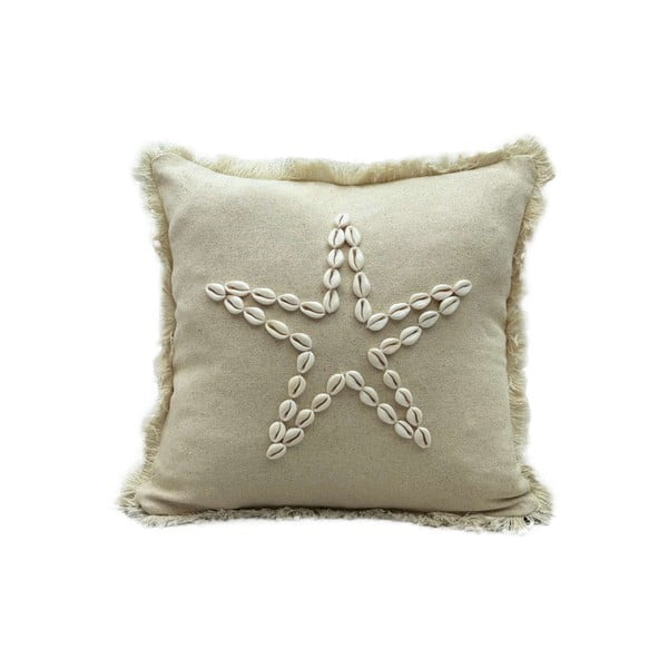 Pamut párnahuzat 43x43 cm Seashells – Mioli Decor