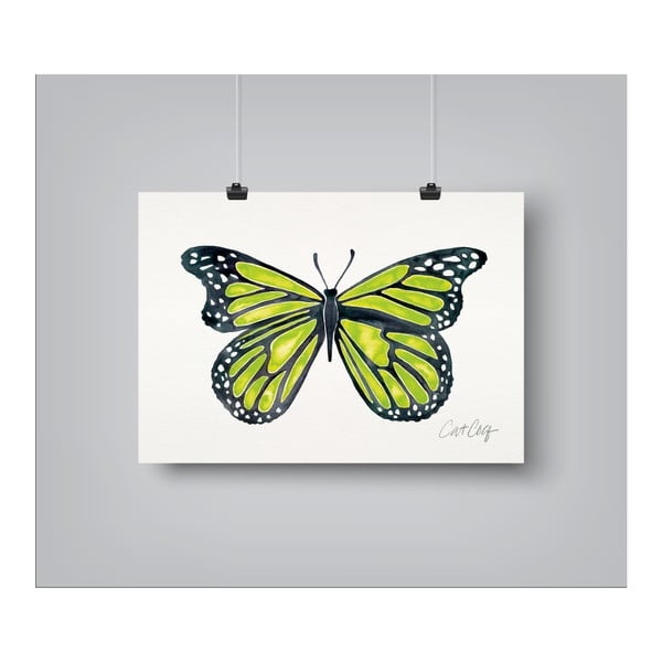 Butterfly by Cat Coquillette 30 x 42 cm-es plakát