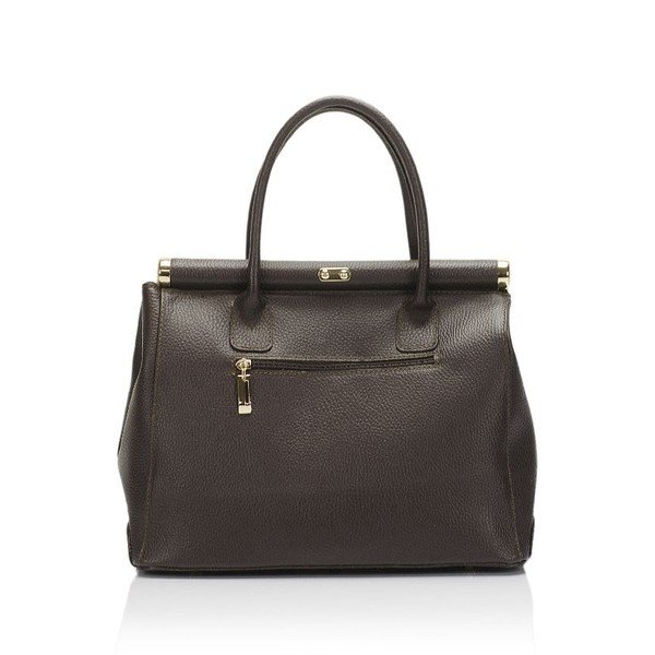 7017 Dark Brown kézitáska - Giulia Massari-image-1
