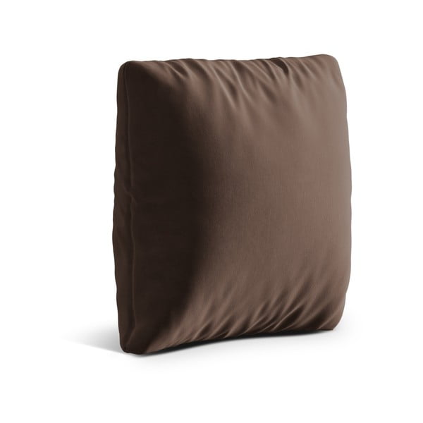 Barna bársony párna kanapéra Kemi – Cosmopolitan Design-image-1