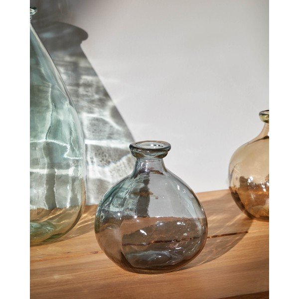 Szürke váza (magasság 18 cm) Brenna – Kave Home-image-1