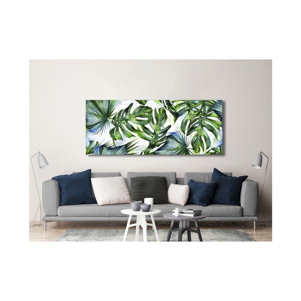 Canvas Greenery Tropical kép, 60 x 150 cm - Styler-image-2