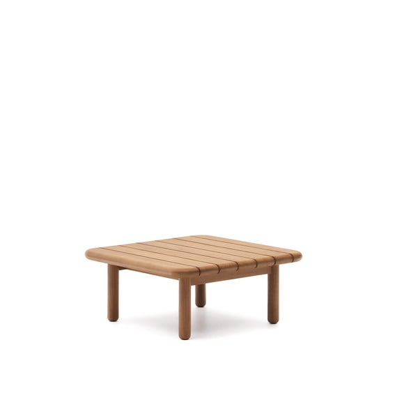 Teakfa kerti dohányzóasztal 70x70 cm Turqueta – Kave Home