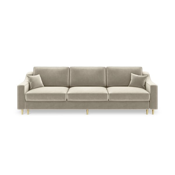 Marigold bézs háromszemélyes kinyitható kanapé - Mazzini Sofas