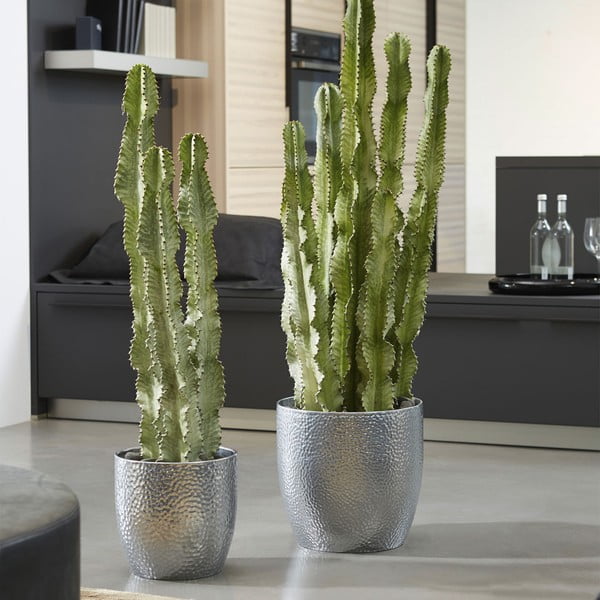 Kerámia kaspó ø 27 cm Boston Metallic - Big pots-image-1