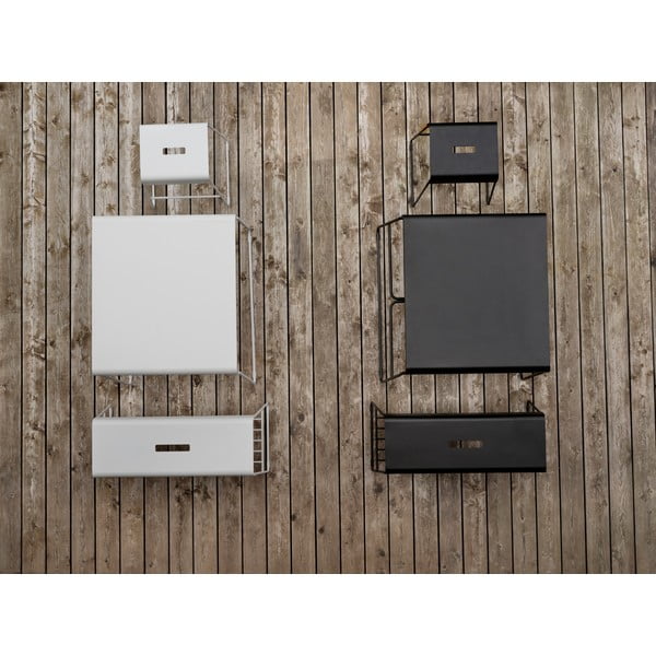 Fehér fém ülőkés cipőtartó A-Bench – Zone-image-3
