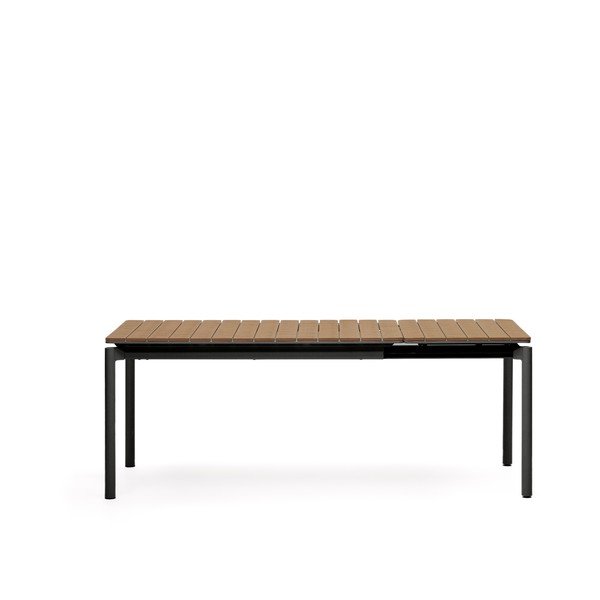 Alumínium kerti étkezőasztal 90x140 cm Canyelles – Kave Home-image-2