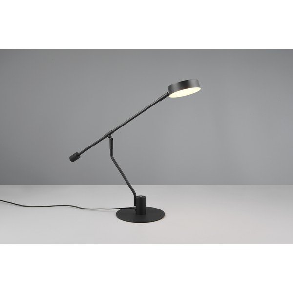 Matt fekete LED asztali lámpa hajlítható szerkezettel (magasság 64 cm) Manduro – Trio-image-2