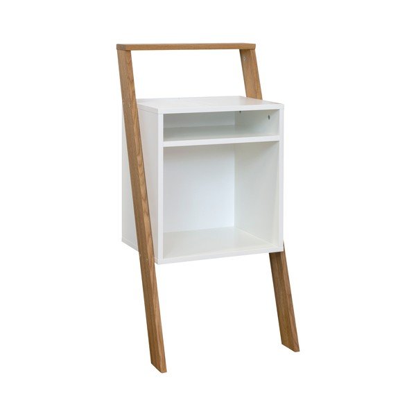 Memo fehér tölgyfa könyvespolc - Tenzo-image-1