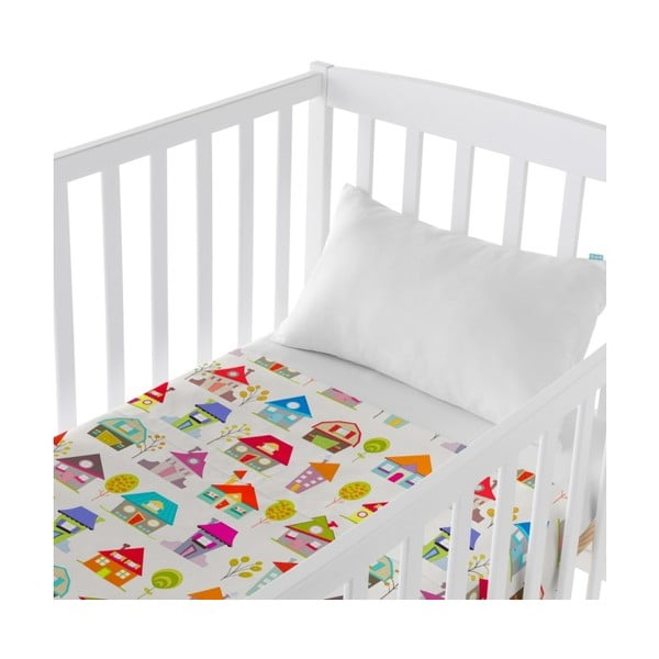 My Town ágynemű- és párnahuzat szett, 120 x 180 cm - Little W-image-1