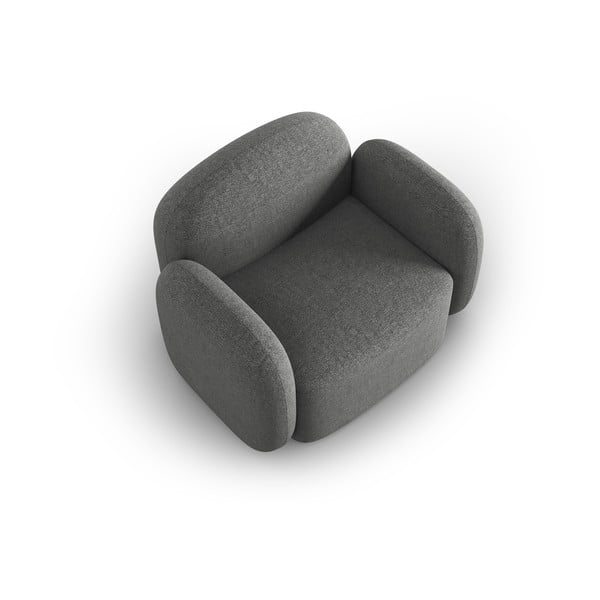 Sötétszürke fotel Blair – Micadoni Home-image-3