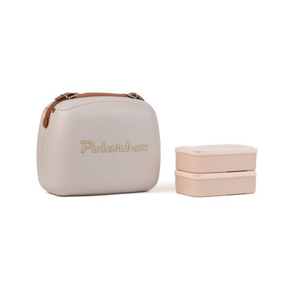 Törtrózsaszín hűtődoboz 6 l Classic Gold – Polarbox