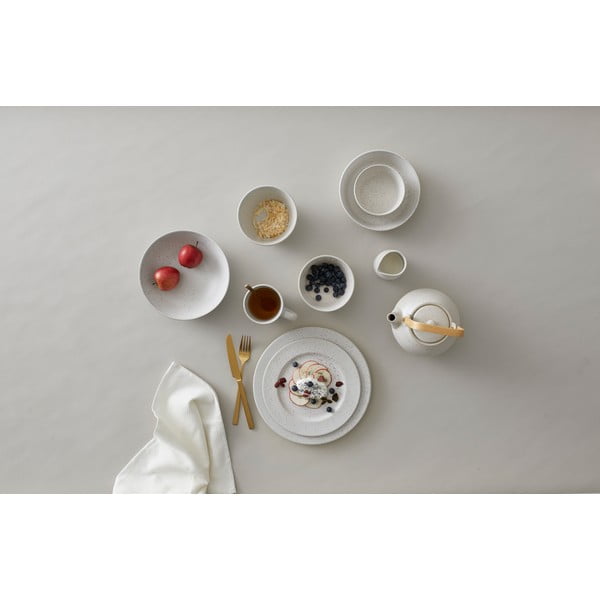 Basics Matte Cream krémszínű agyagkerámia szervírozó tál, ⌀ 18 cm - Bitz-image-1