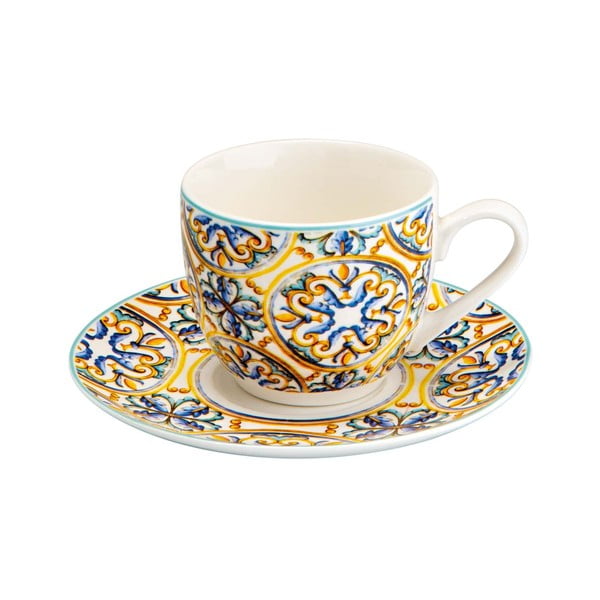 Medicea 6 db csésze alátéttel - Brandani-image-4