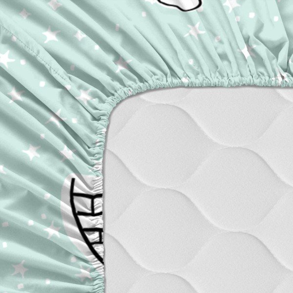 Igloo pamut gyereklepedő, 90 x 200 cm - Moshi Moshi-image-4
