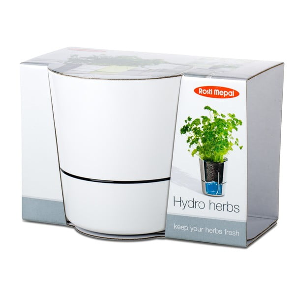 Hydro Herbs fehér fűszernövénytartó kaspó - Mepal-image-1