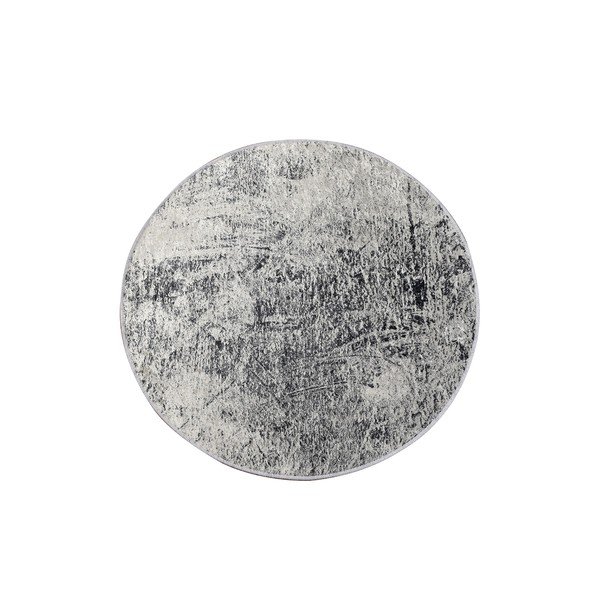 Szürke fürdőszobai kilépő ø 100 cm Evidence – Foutastic