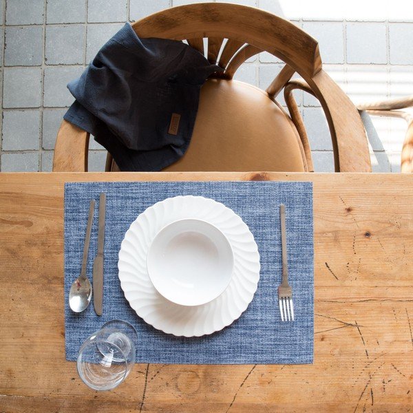 Kék tányéralátét, 45 x 33 cm - Tiseco Home Studio-image-1