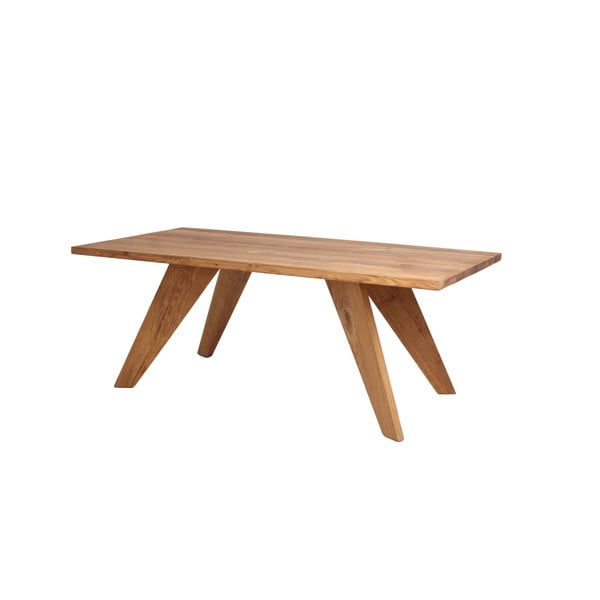 Alano tölgyfa étkezőasztal, 200 x 100 cm - Custom Form