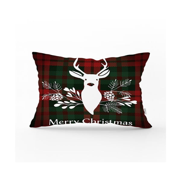 Tartan Christmas karácsonyi párnahuzat, 35 x 55 cm - Minimalist Cushion Covers