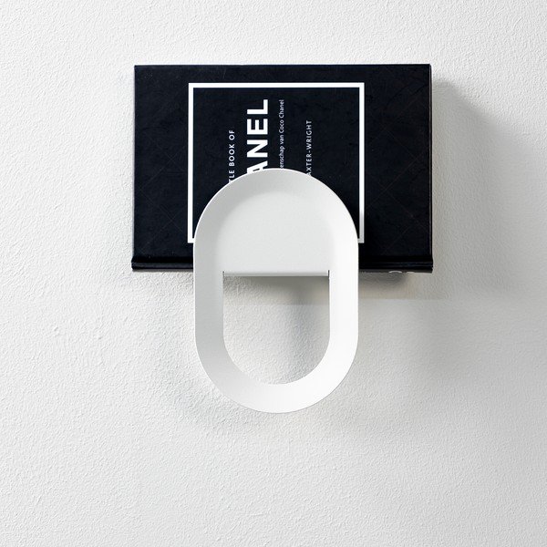 Fehér fali acél akasztó Coucou – Spinder Design-image-1