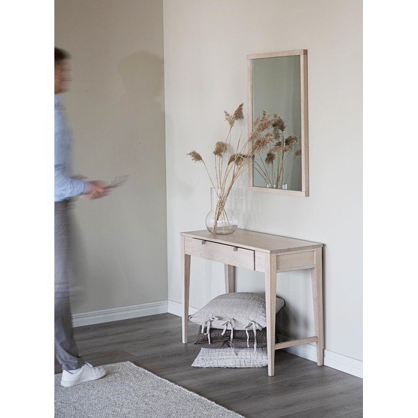 Fulla matt lakkozott tölgyfa konzolasztal - Rowico-image-1