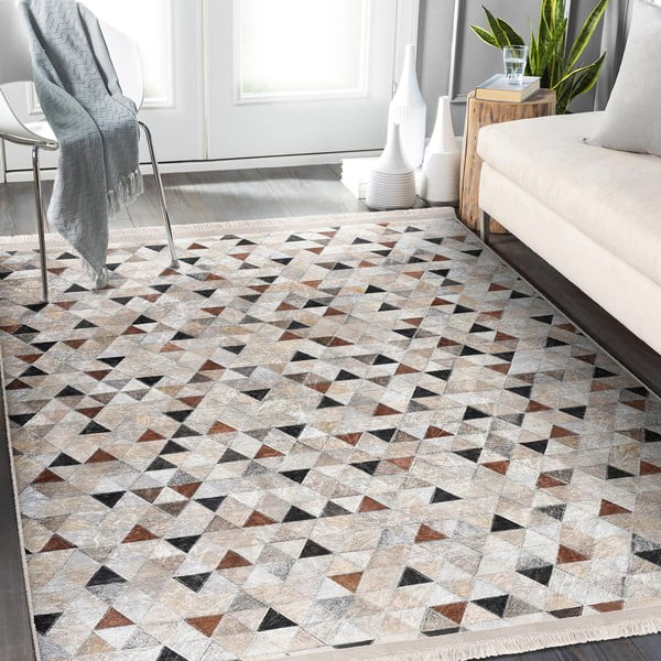 Szürke-bézs szőnyeg 160x230 cm – Mila Home-image-3