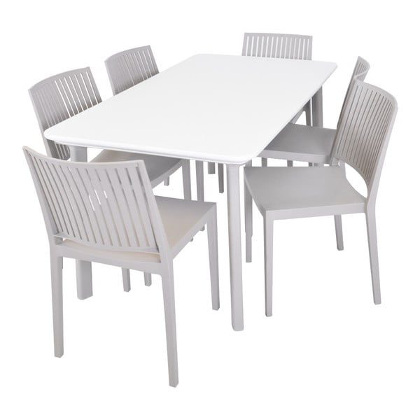 Bézs műanyag kerti szék Bars - Rojaplast-image-3