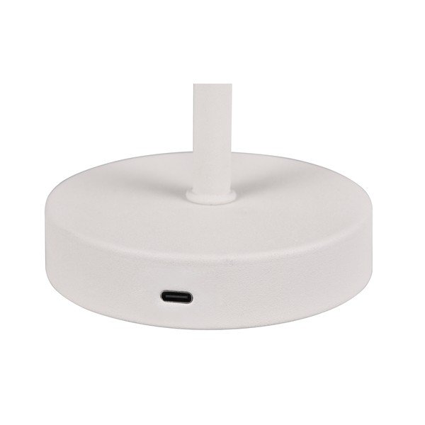 Fehér LED szabályozható asztali lámpa (magasság 30 cm) Jeff – Reality-image-3