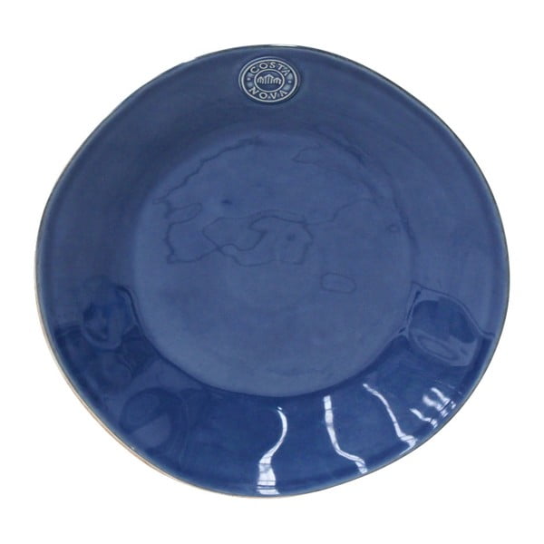 Denim kék agyagkerámia tányér, ⌀ 27 cm - Costa Nova