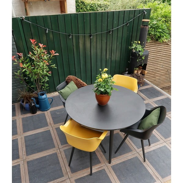 Kerek kerti étkezőasztal ø 128 cm Sophie – Hartman-image-1