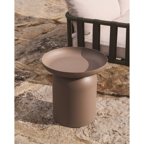 Fém kerek kerti kisasztal ø 45 cm Arcola – Kave Home-image-1