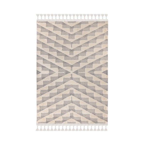 Hampton szürkés krémszínű szőnyeg, 160 x 230 cm - Flair Rugs